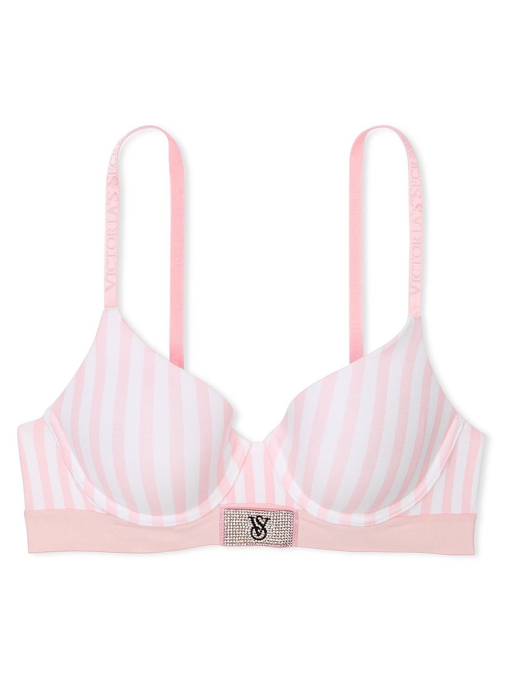 Victoria’s Secret Shine Patch Lightly Lined Demi T-Shirt Bra
